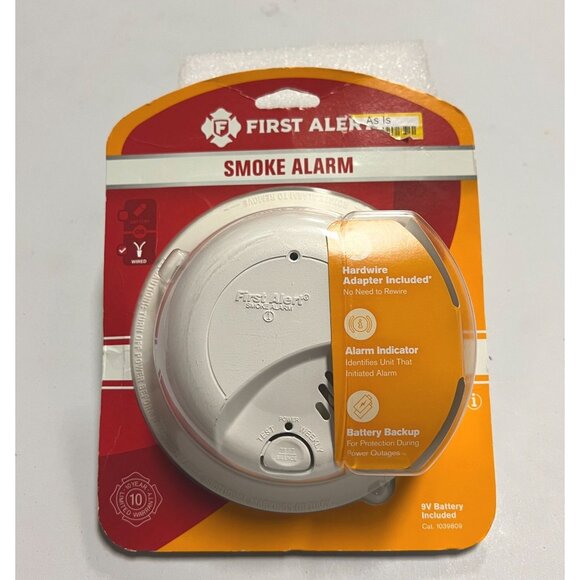 First Alert SA9120BPCN Hardwired Smoke Detector - Picture 1 of 10
